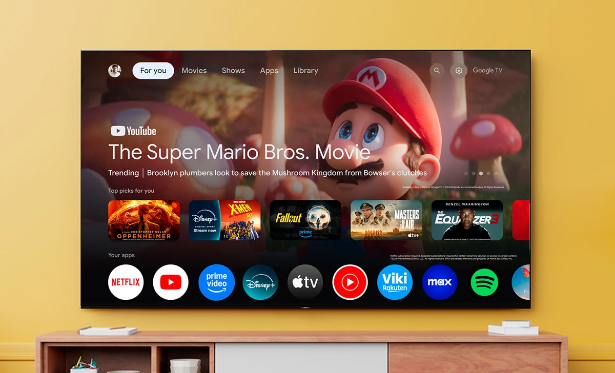 Smart TV z Google TV